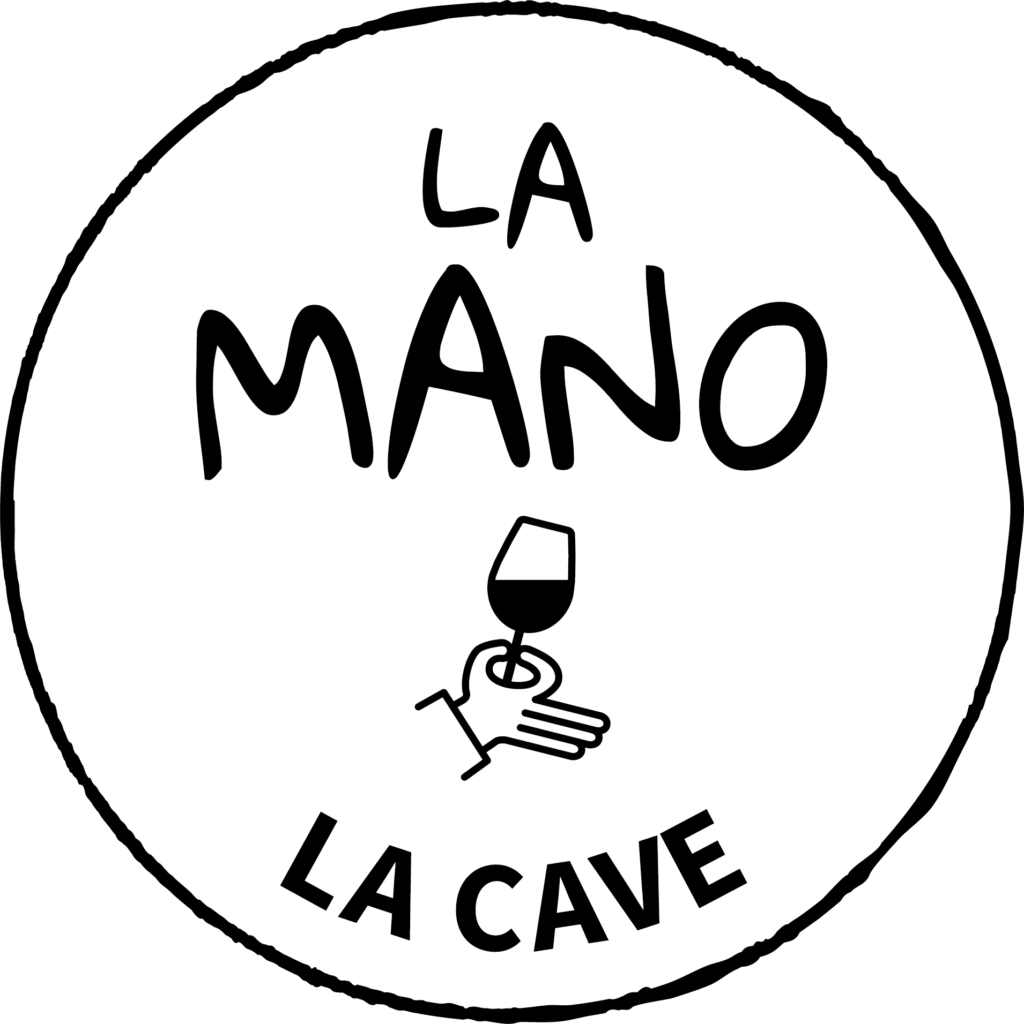 logo la Mano pastille NB la cave